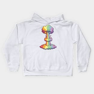 Rainbow Bomb Kids Hoodie